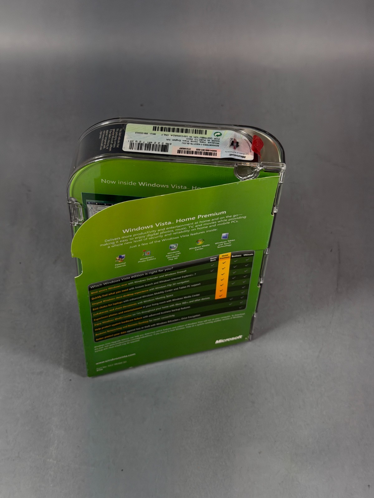 Windows Vista Home Premium SKU 661-00002 New Sealed Full Version