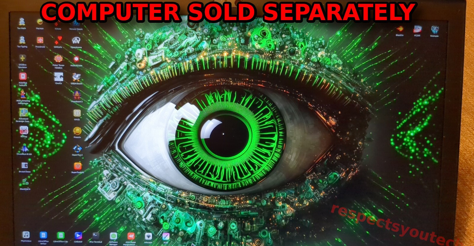 🐧 Linux + FREE Games 64GB USB 3] 🔐 Encrypted Persistence [Installed /Hi Qual]
