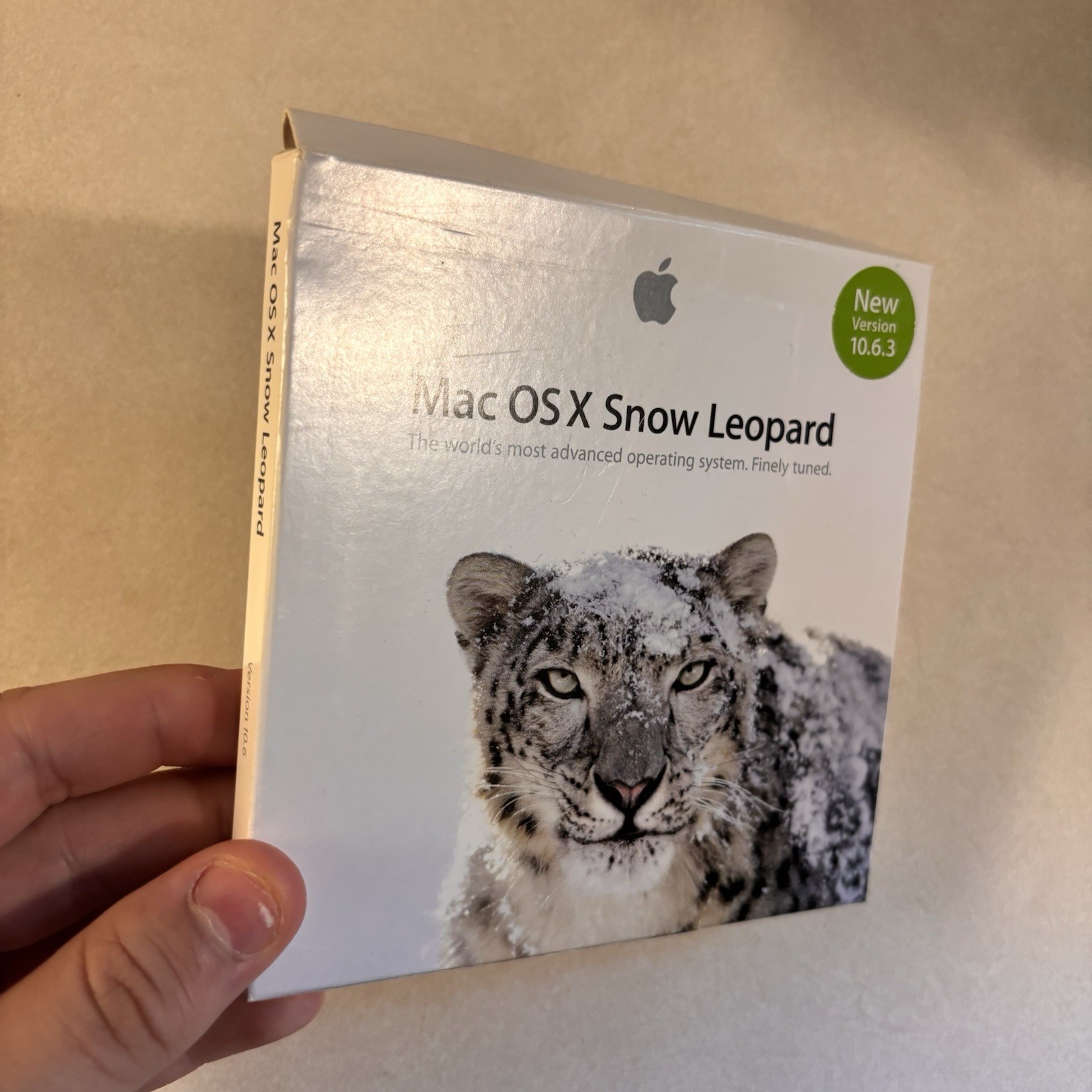 Apple Mac OS x Snow Leopard Operating System version 10.6.3