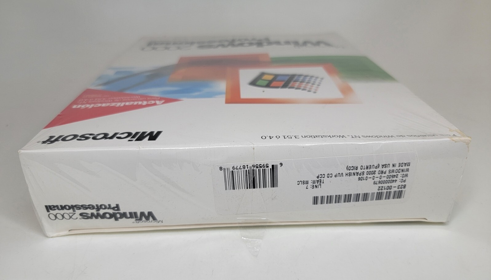 Microsoft Windows 2000 Professional Actualizacion NT Workstation 3.51 o 4.0