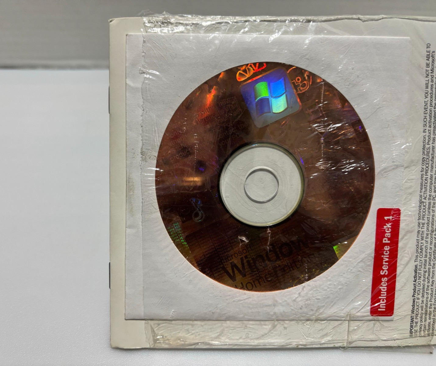 Microsoft Windows XP Home Full English Operating System OS w/ SP1