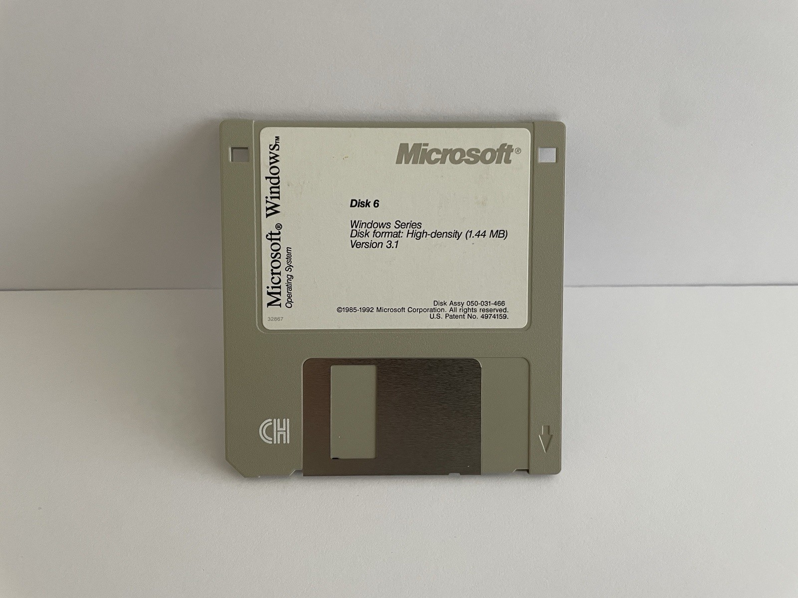 Microsoft Windows 3.1 Operating System 3.5″ Floppy Disk (1-6) Full Set – Retail