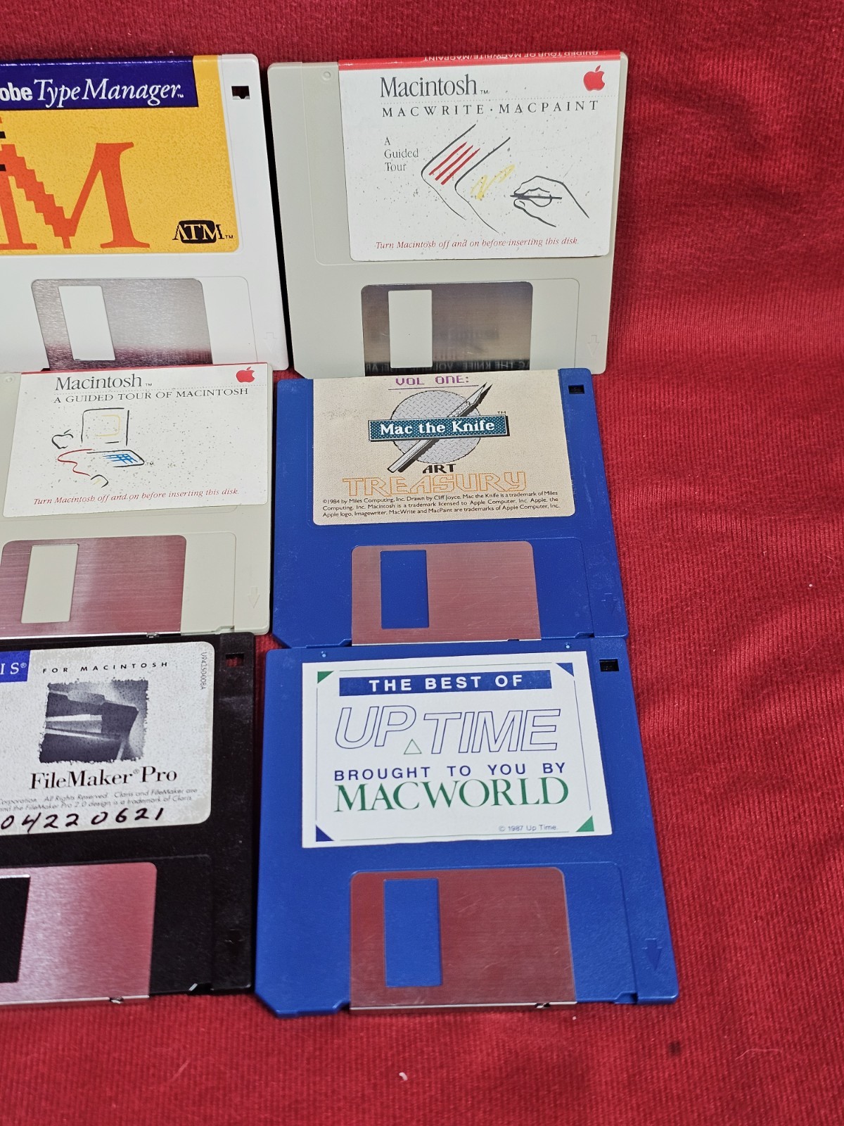 Vintage Classic Apple Macintosh System Software Floppy Disks Huge Lot Computing