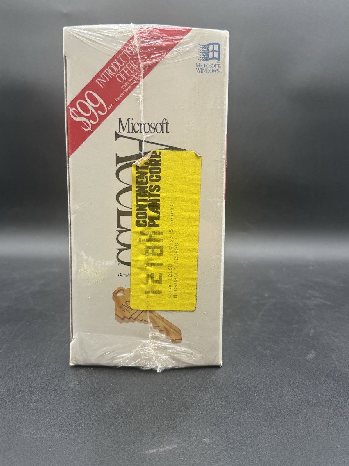 Vintage Microsoft Access Windows Database Software Sealed Retail Box 3.5” Disks