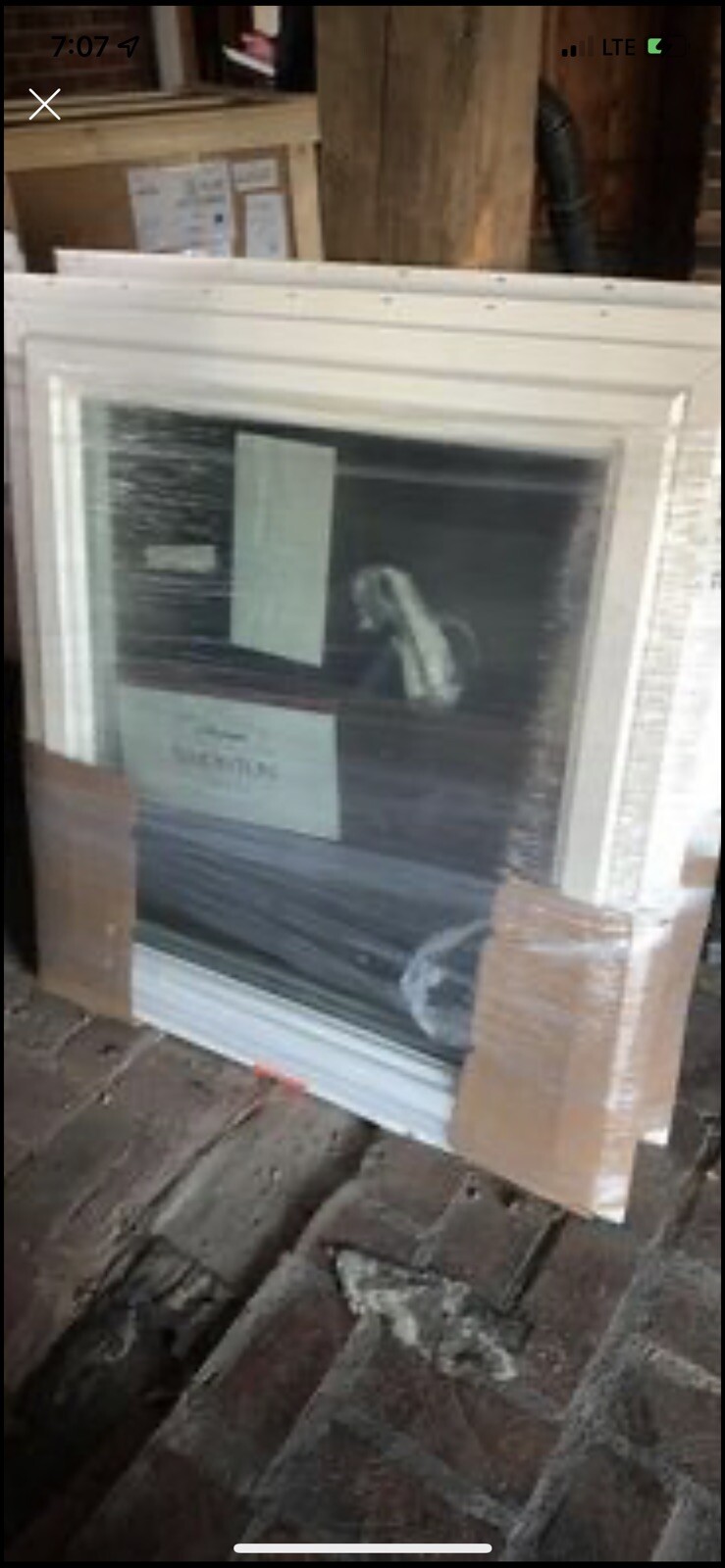 Window White Custome Awning Simonton Casement Flip Insulated 32 X 35