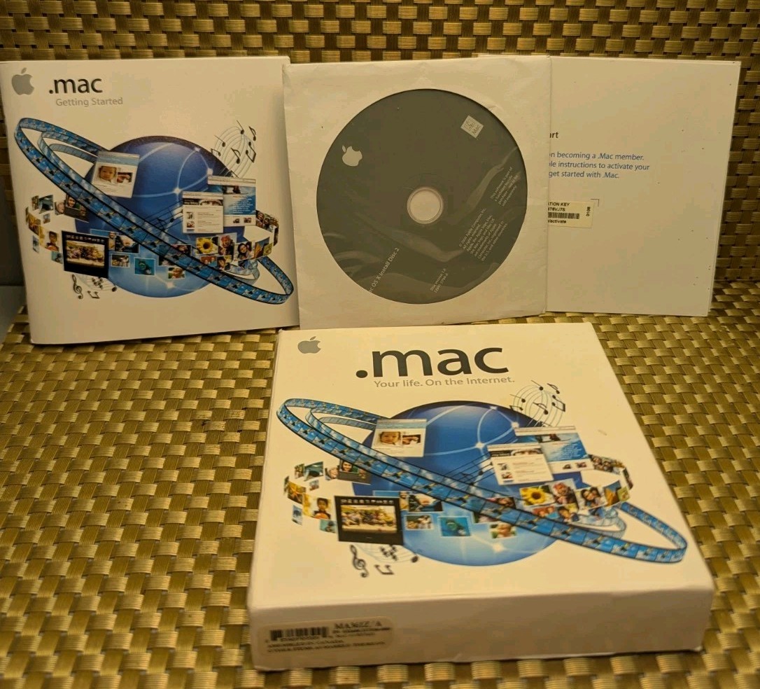 Mac OS X, Version 1 Install Disc 2 DVD 2006 2Z691-5796-A