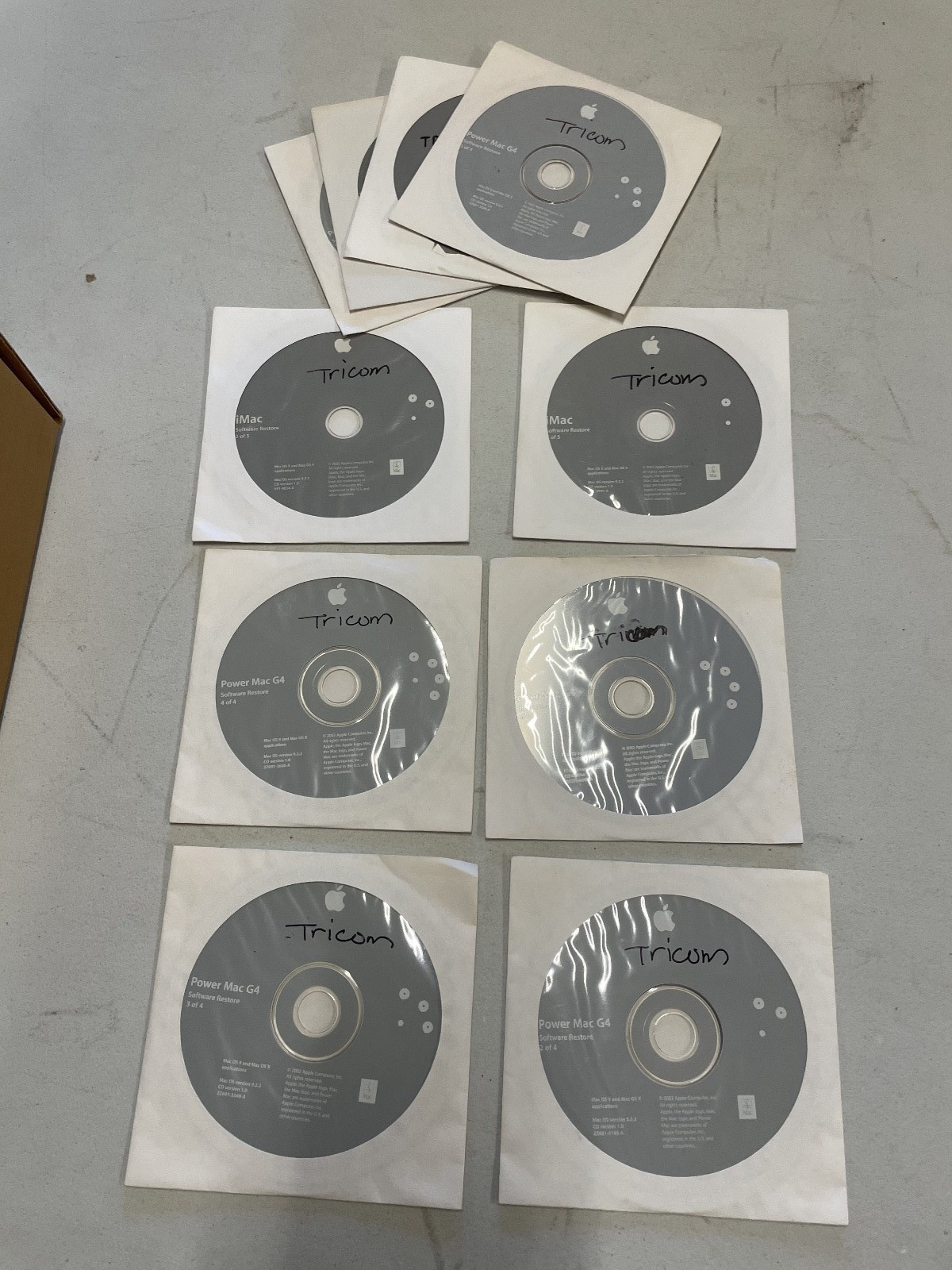 Vintage lot of 60+ Apple Hardware Test, Diagnostic, OS Restoration, Custom Disc