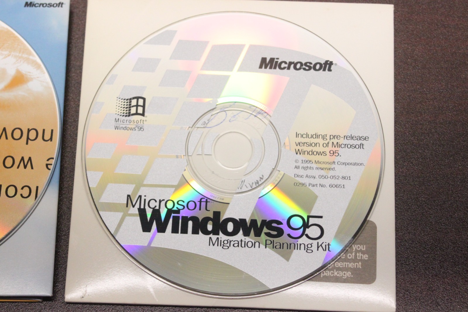 Microsoft World of Windows 95 Interactive Demo CD & Migration Planning Kit BETA