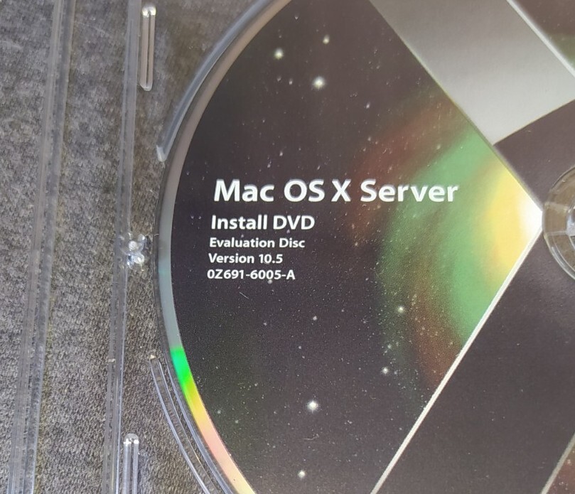 Apple Mac OS X 10.5 Server for iMac PowerBook Power Macintosh G5 Mac mini G4