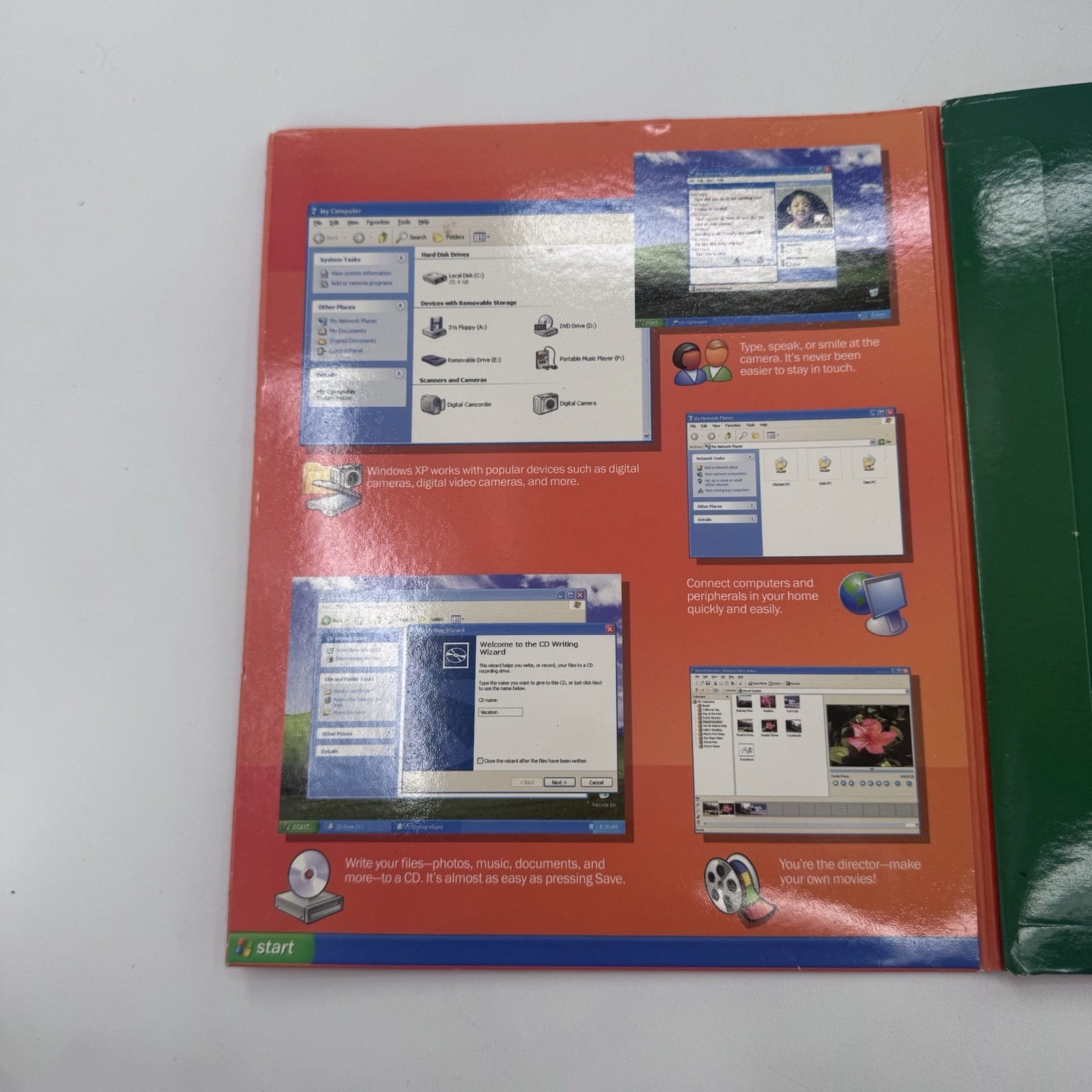 Microsoft Windows XP Professional SP2 Upgrade 2002 Big Box PC w Product Key VTG