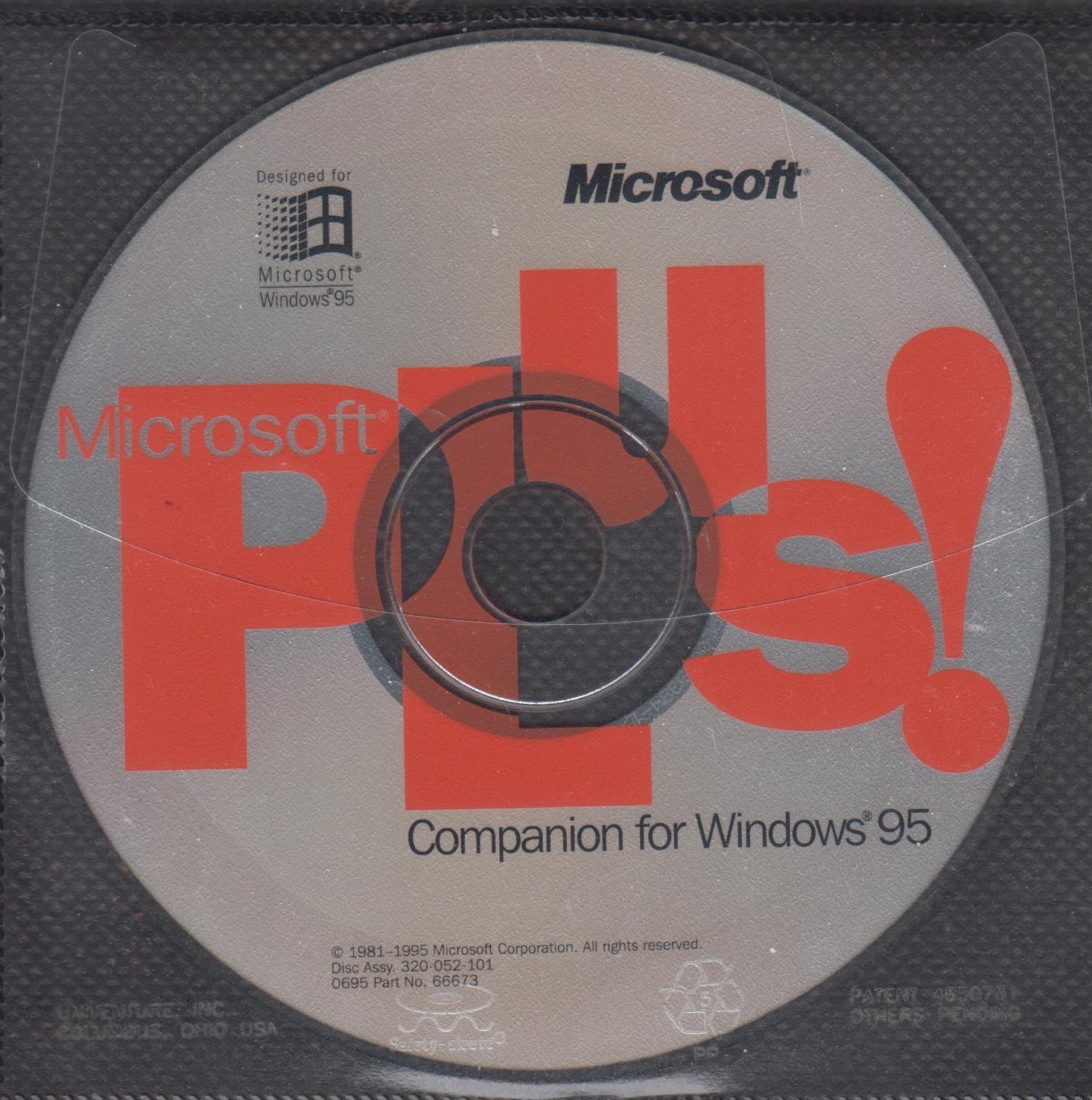 Microsoft Plus! Companion for Windows 95 CD w/ Key – Vintage Software