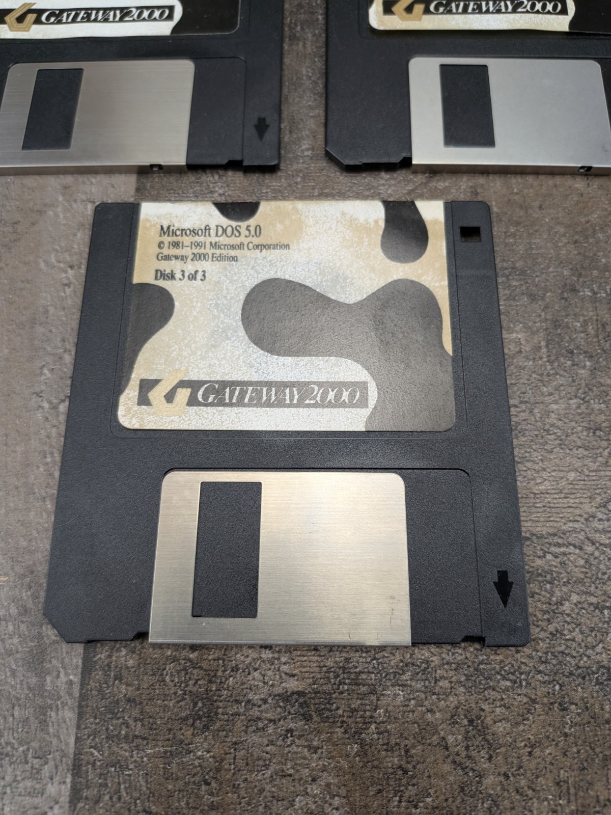 USED GATEWAY 2000 MS DOS 5.0 SOFTWARE