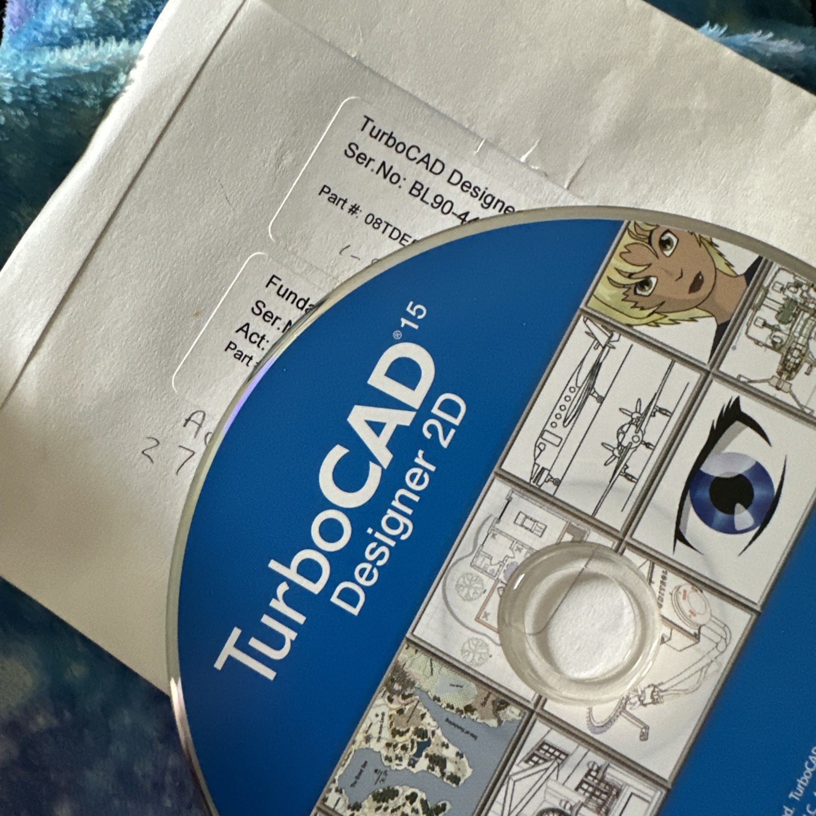 TurboCAD 15 Designer 2D DVD W/Serial # & Activation Key For Windows XP & Vista