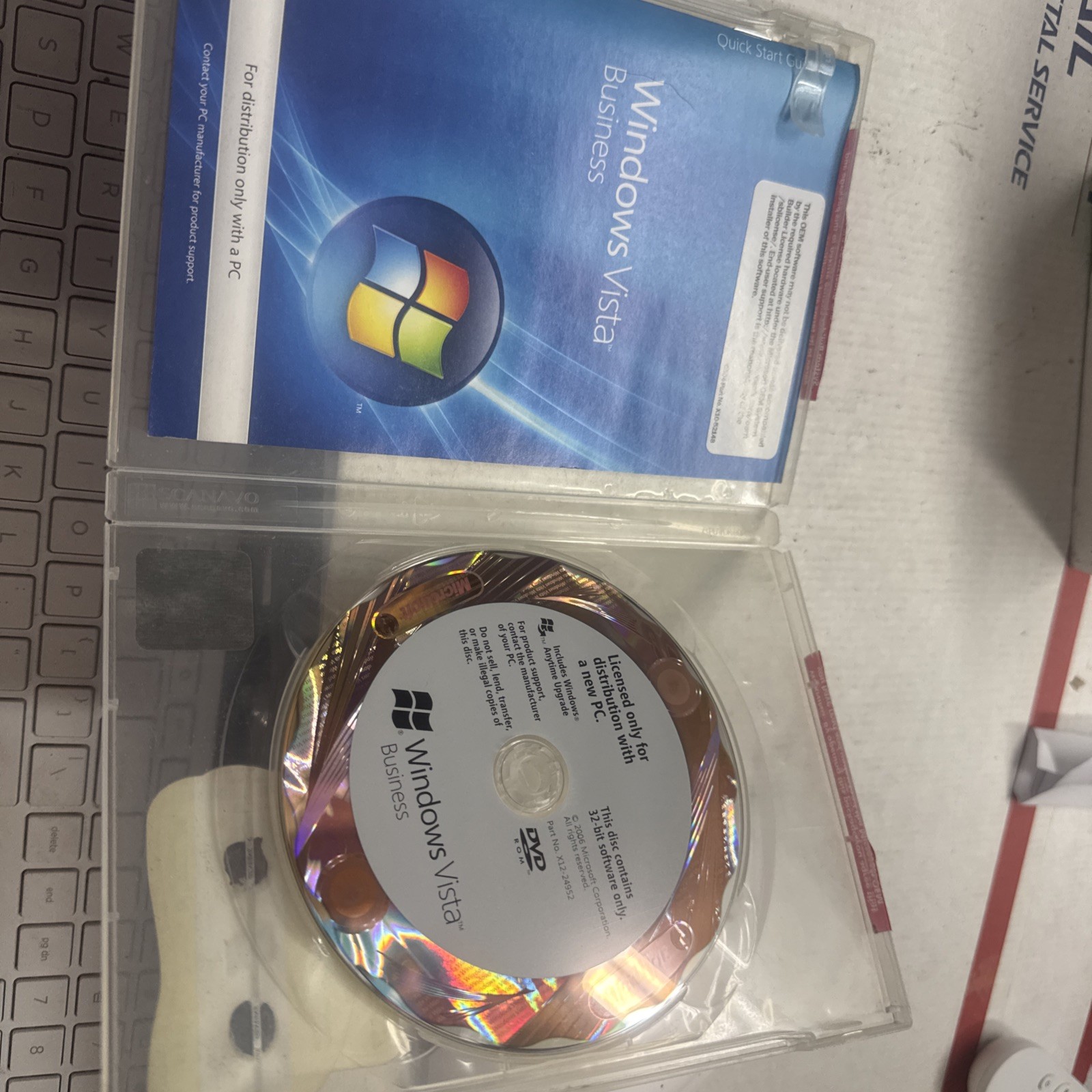 Microsoft Windows Vista Business 32-Bit Y