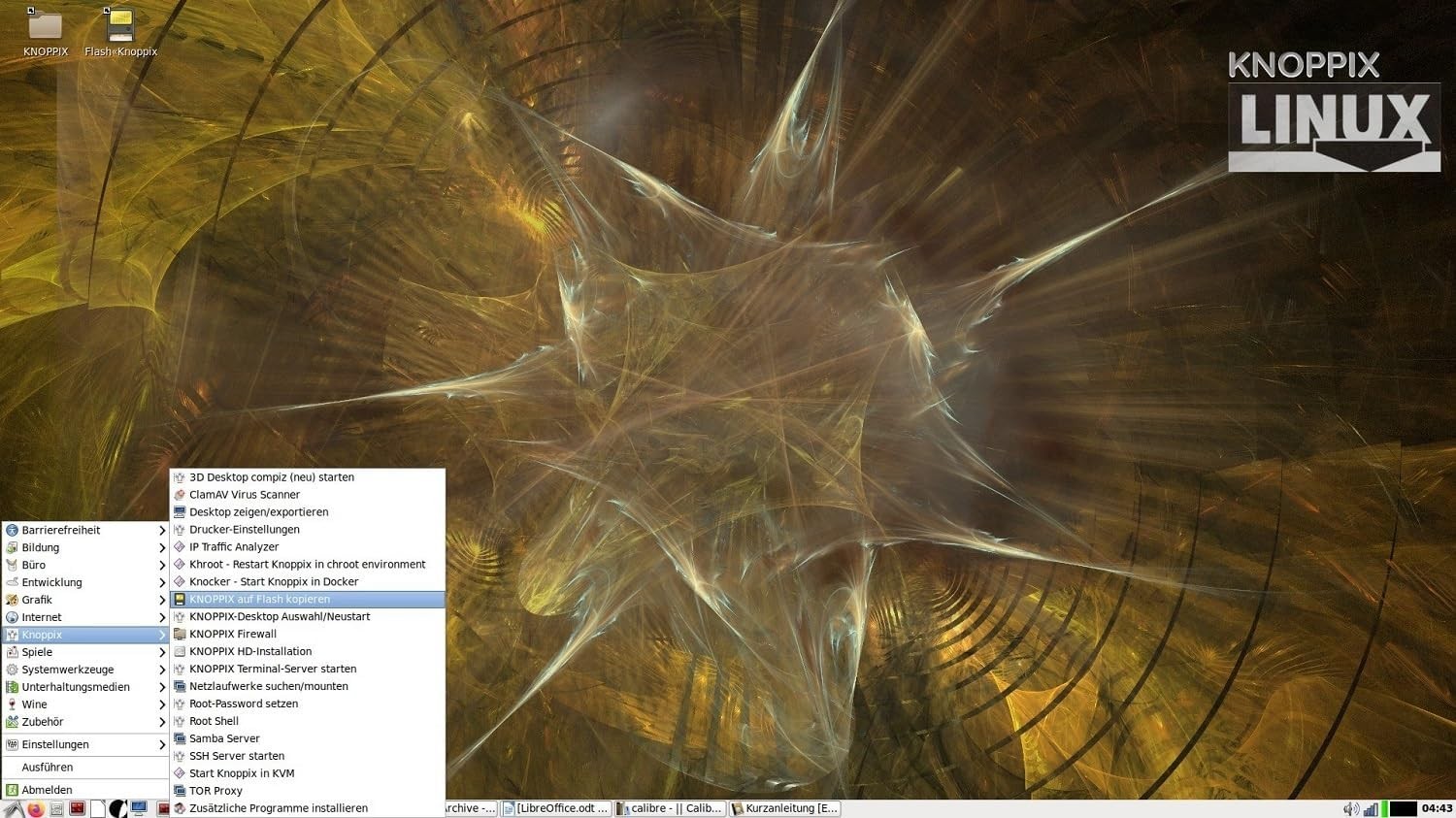 Latest New Release Knoppix Linux OS Operating System for PC on DVD