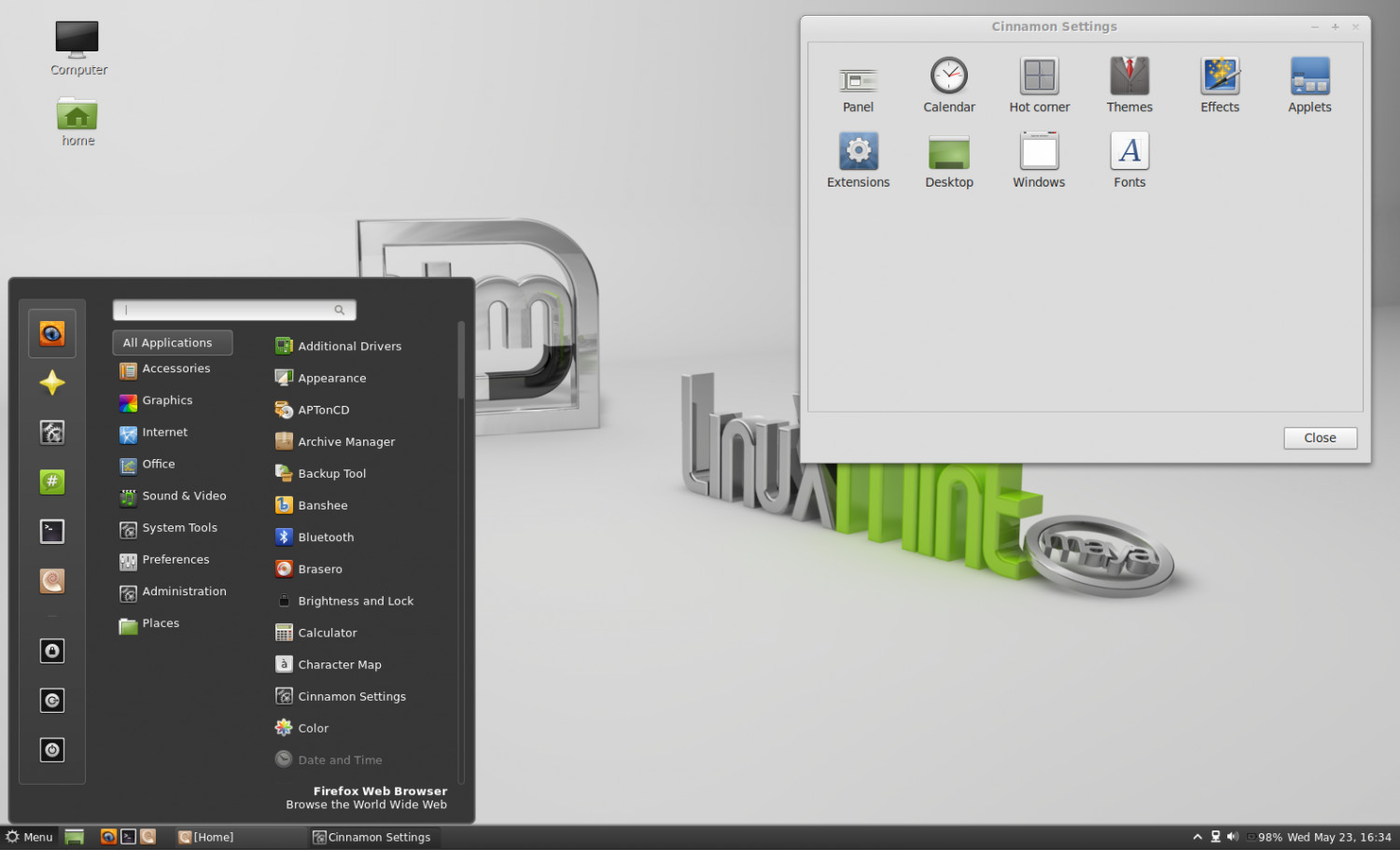 Linux Mint Cinnamon 22.3 – 64‑bit Bootable DVD – AAA+ Laser Printed Label