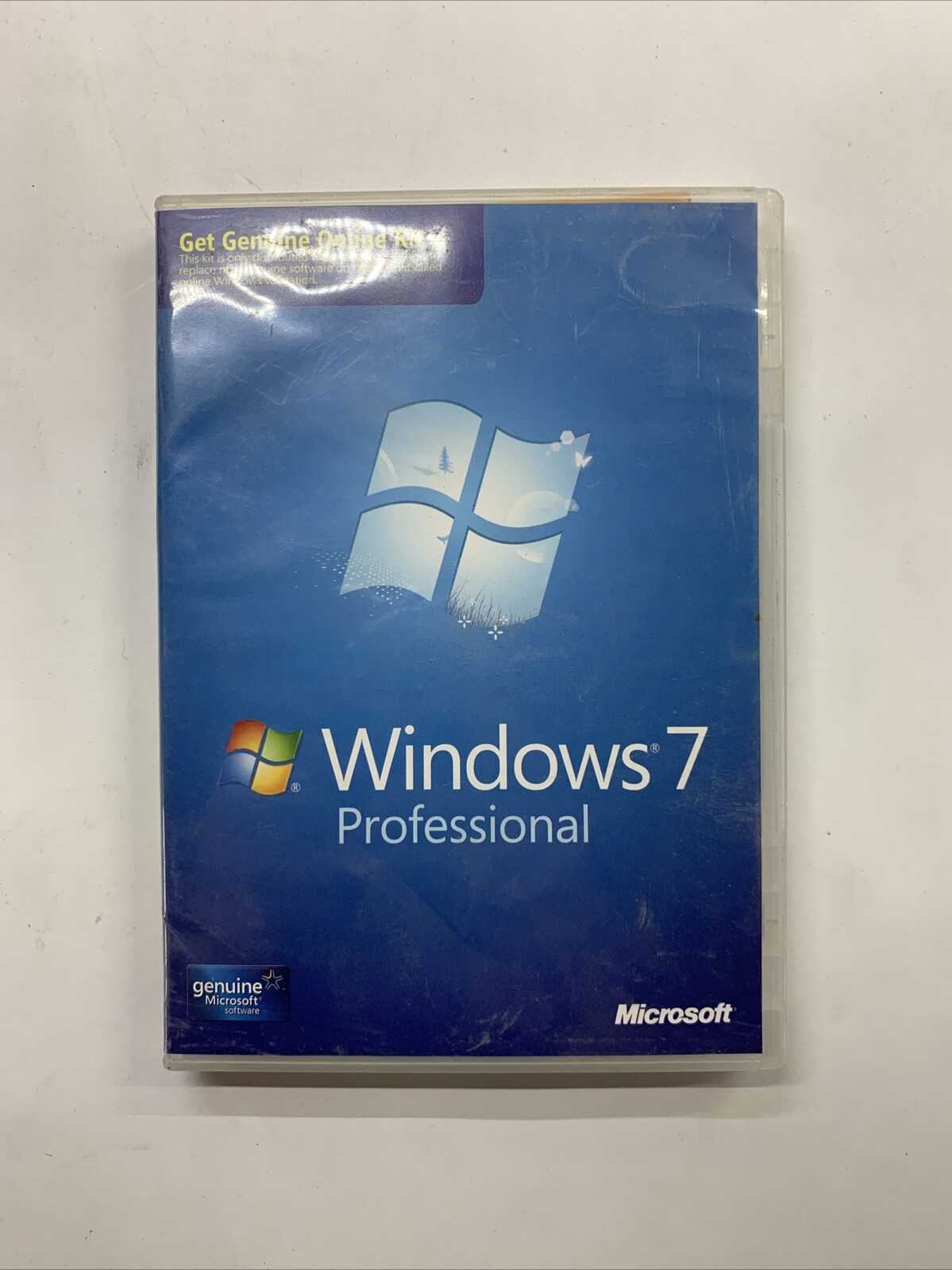 MICROSOFT Windows Pro 7 SP1 32-bit and 64-bit Software- Get Genuine Online Kit