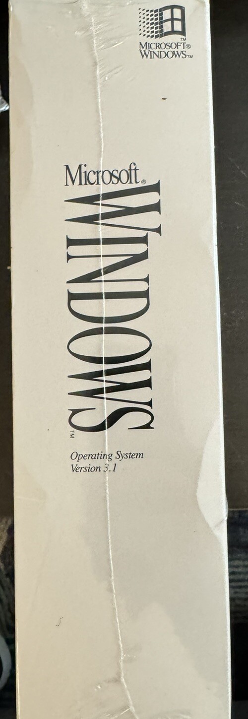 Microsoft Windows 3.1 Operating System Upgrade 3.5″ High-Density Disks 1992
