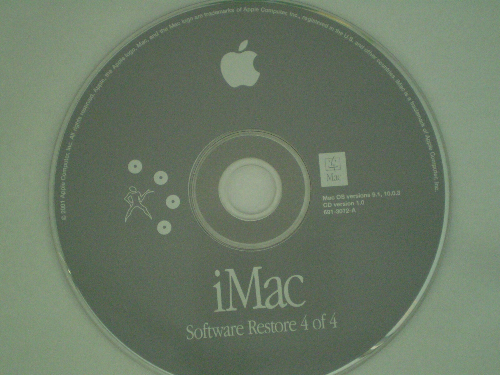 Apple Macintosh iMac (2000) Software Media Pack 600-9210 – 10 CD’s