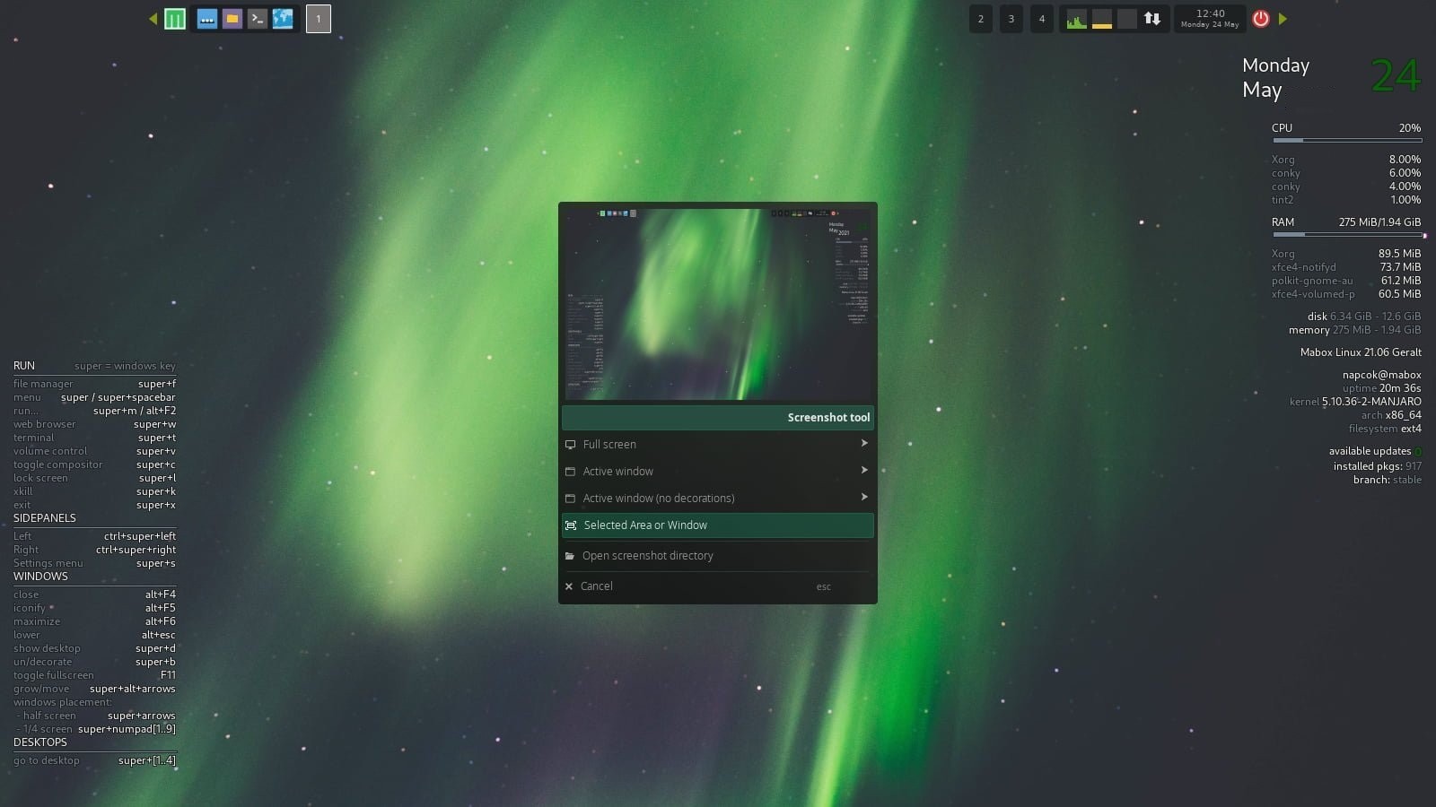 Latest New Release MaBox Ma Box Linux OS Operating System for PC on DVD