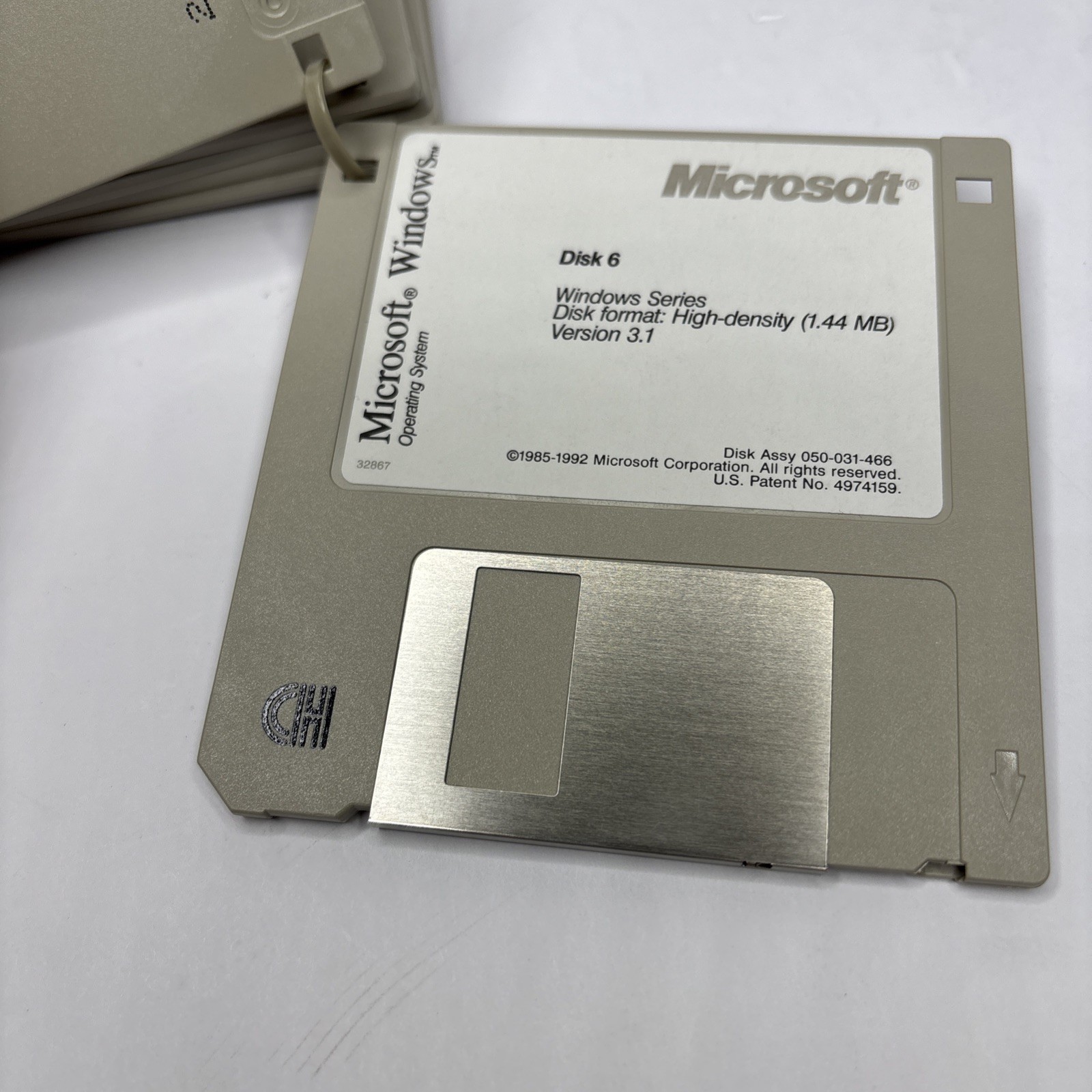 Microsoft Windows Series Vintage Version 3.1 Disk 1-6 Lot 1.44MB Floppy Disk
