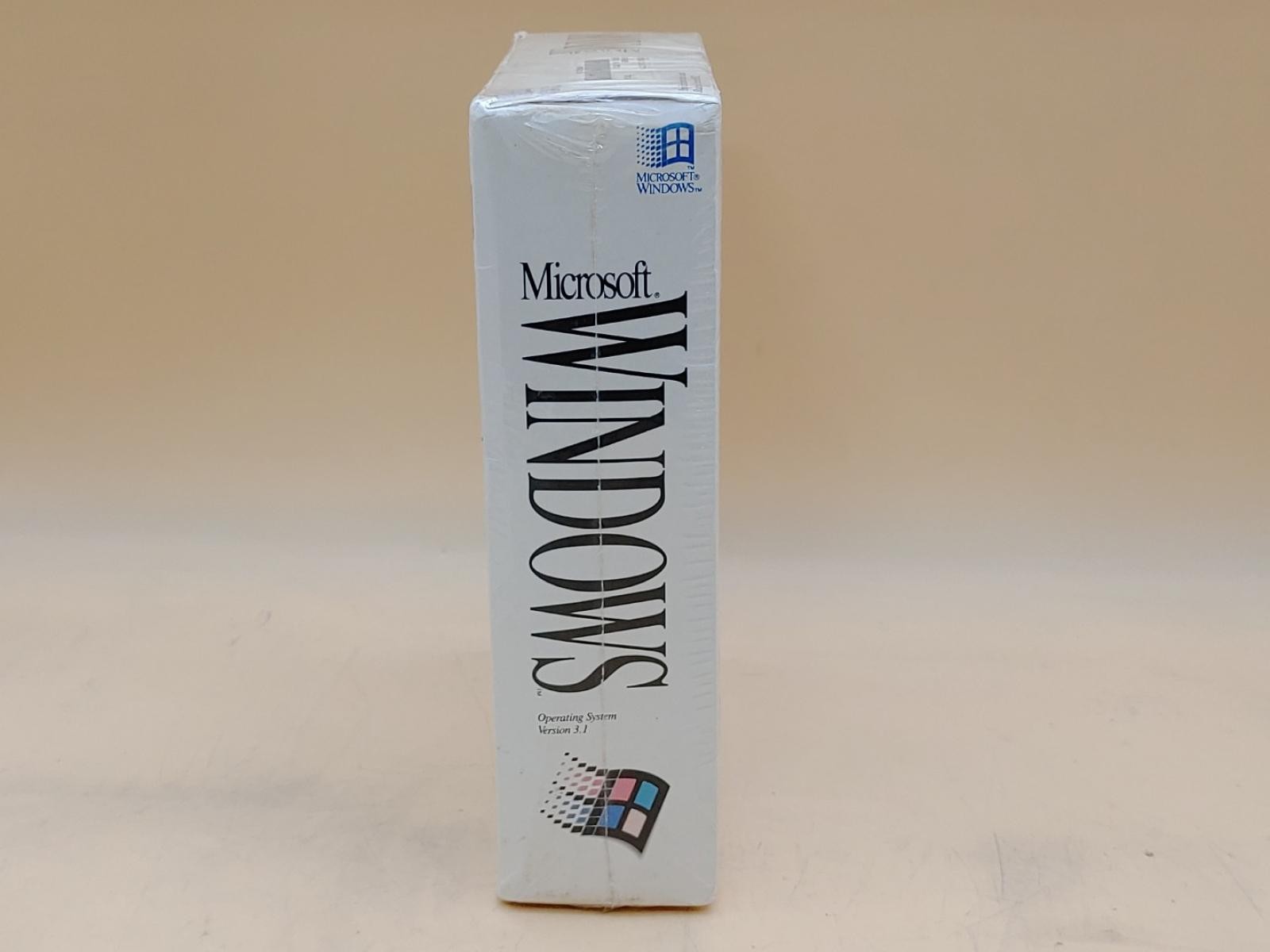 Microsoft Windows 3.1 Retail Box Floppy 3.5″ **SEALED**