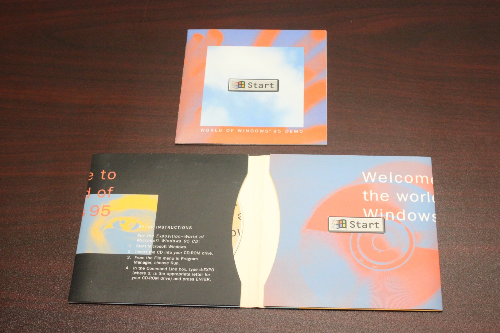 Microsoft World of Windows 95 Interactive Demo CD & Migration Planning Kit BETA