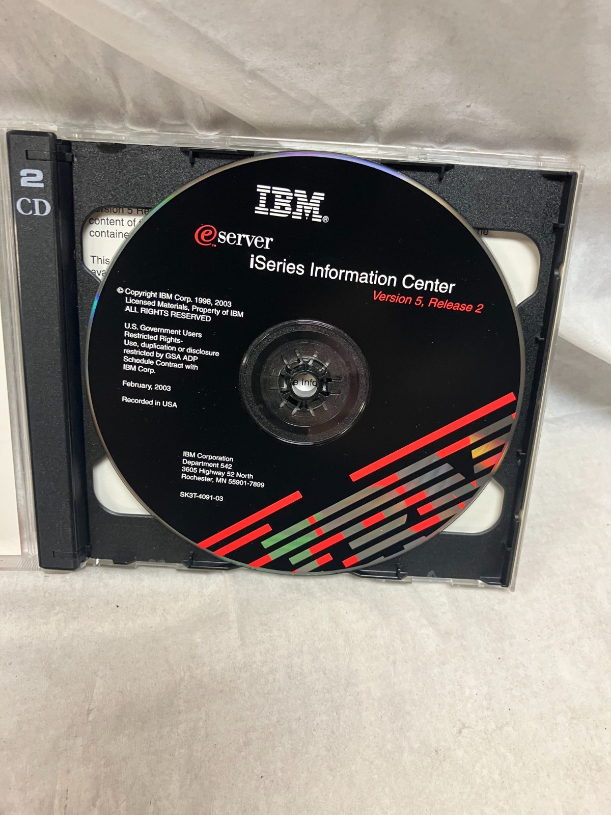 IBM AS/400 iSERIES 400 INFORMATION CENTER Version 5 Release 2 Setup Operations