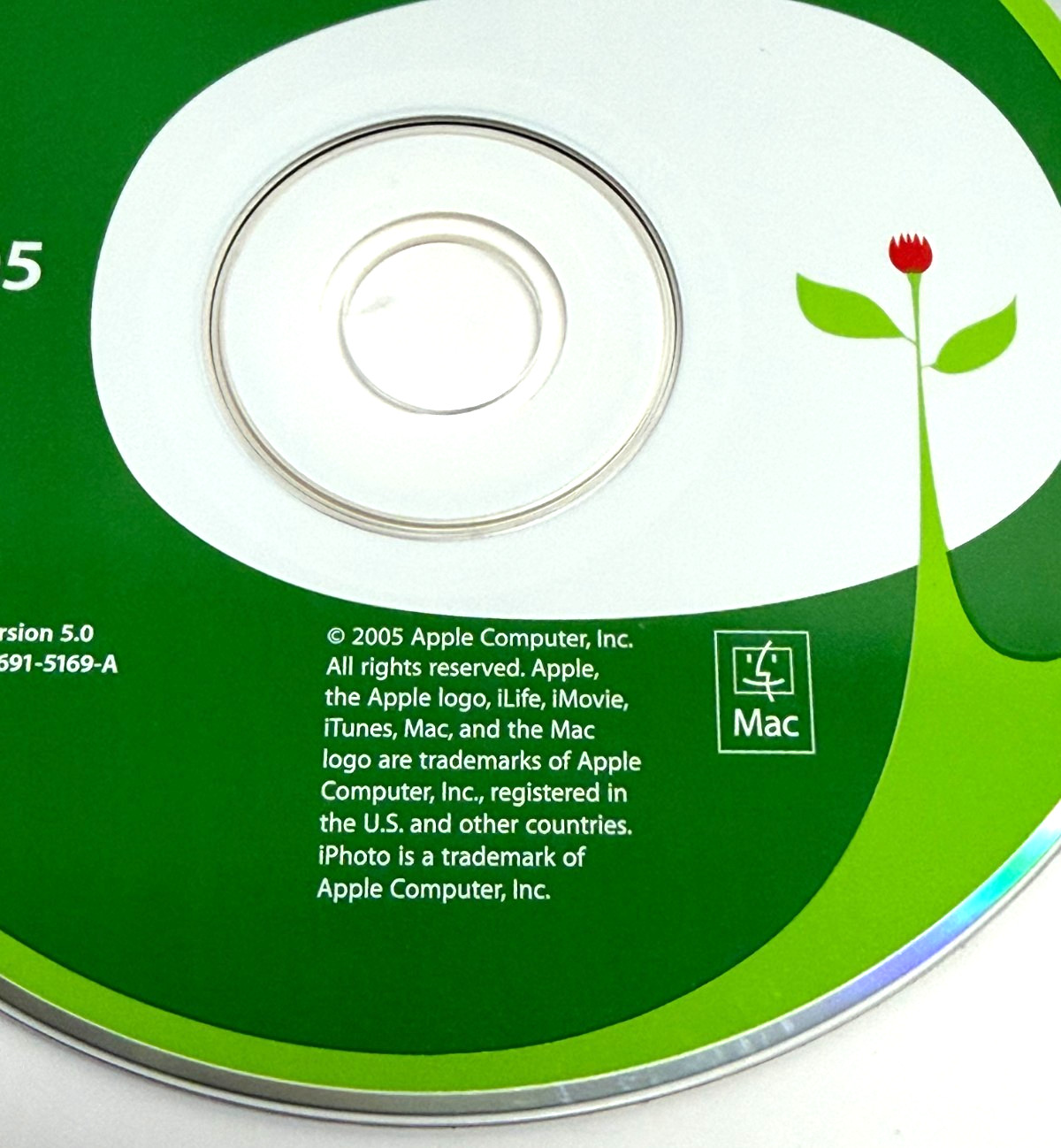 Vintage Apple Mac iLife ’05 Install DVD/CD – v5.0