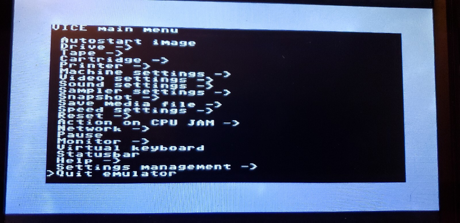 Commodore Emulator for Raspberry Pi RPI3 Model B