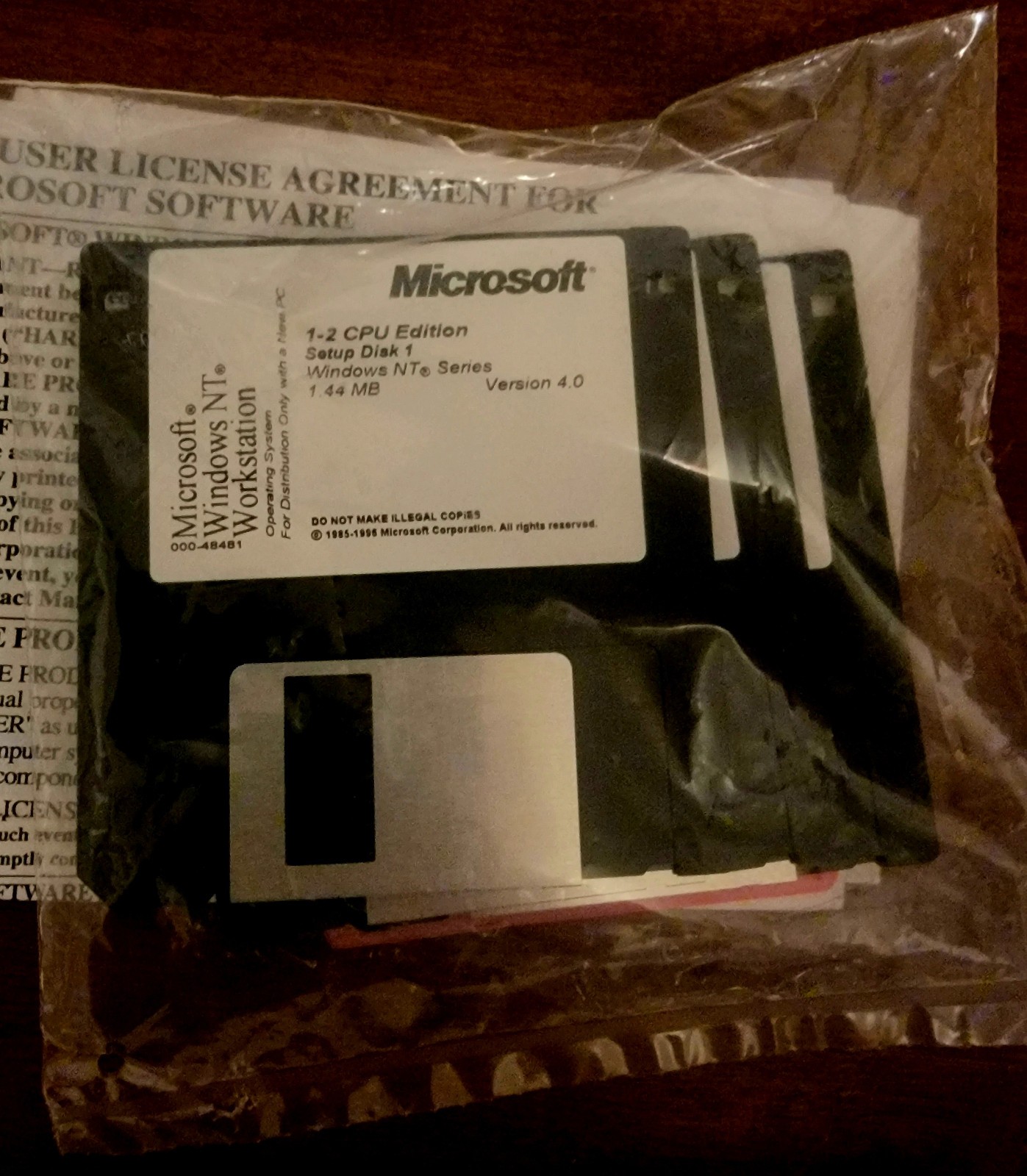 Microsoft Windows NT 4.0 3.51 Workstation 3.5 CD Floppy Setup Disks Trainin PACK