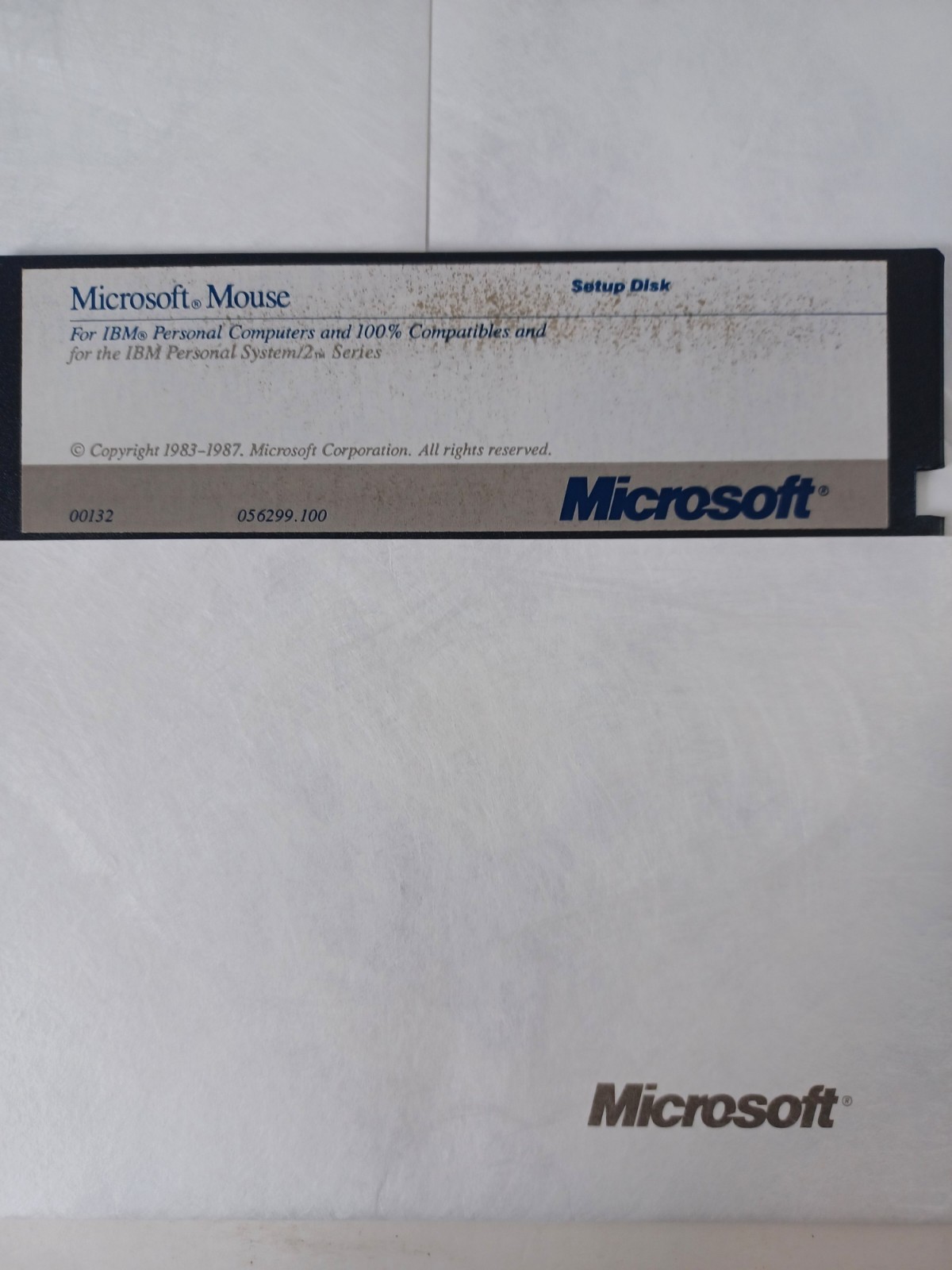 Vintage Microsoft MS-DOS 5 Upgrade 5.25″ (6) Floppy Disks + Mouse Setup Disk