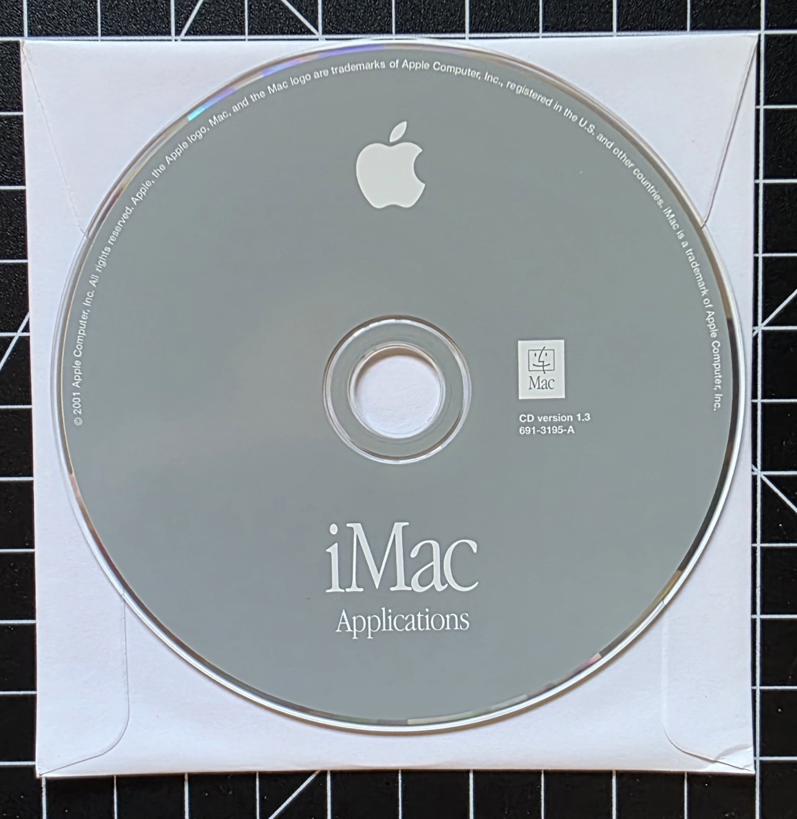 Vintage Apple iMac Software Restore Install Applications 7 Disc Set Mac OS 9/10