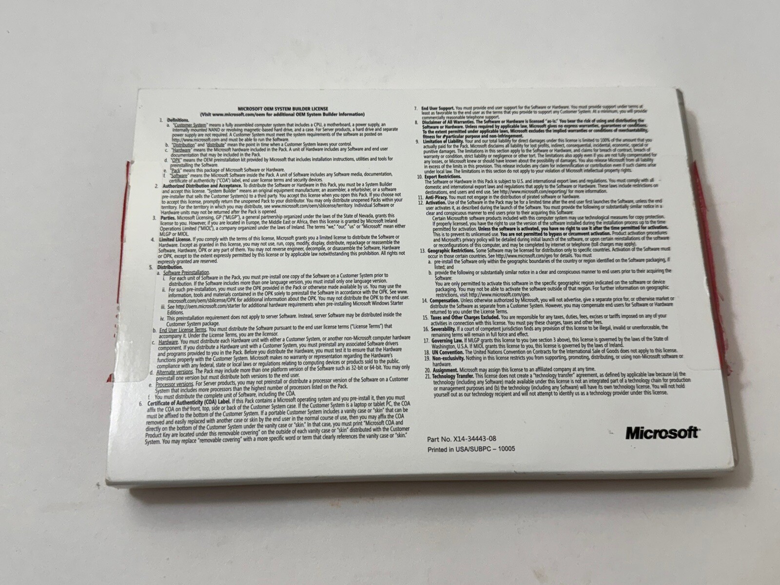 Microsoft Windows 7 Home Premium 64 bit x64 Full English DVD MS NEW SEALED
