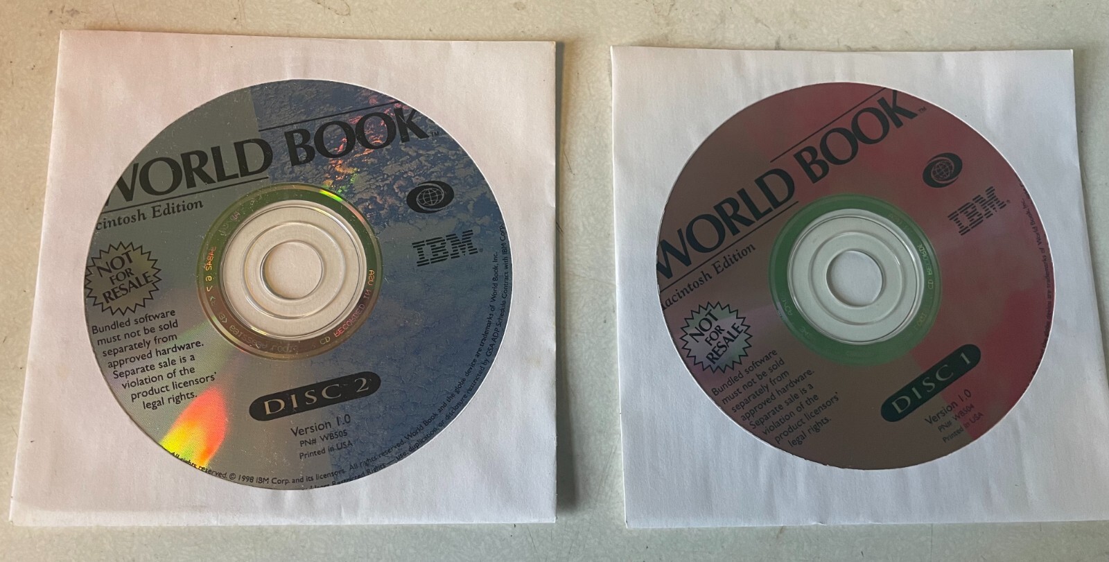 Vintage Apple iMac DV Software Package, Software Install & Restore CDs, More