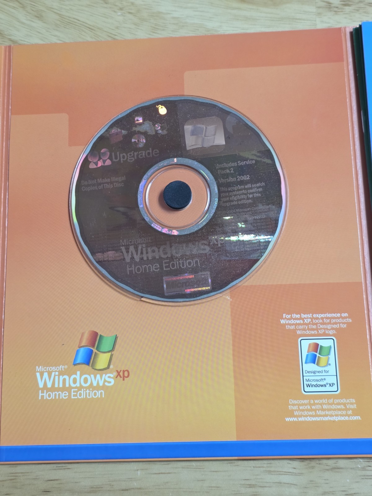 Microsoft Windows XP Home Edition Upgrade With Product Key