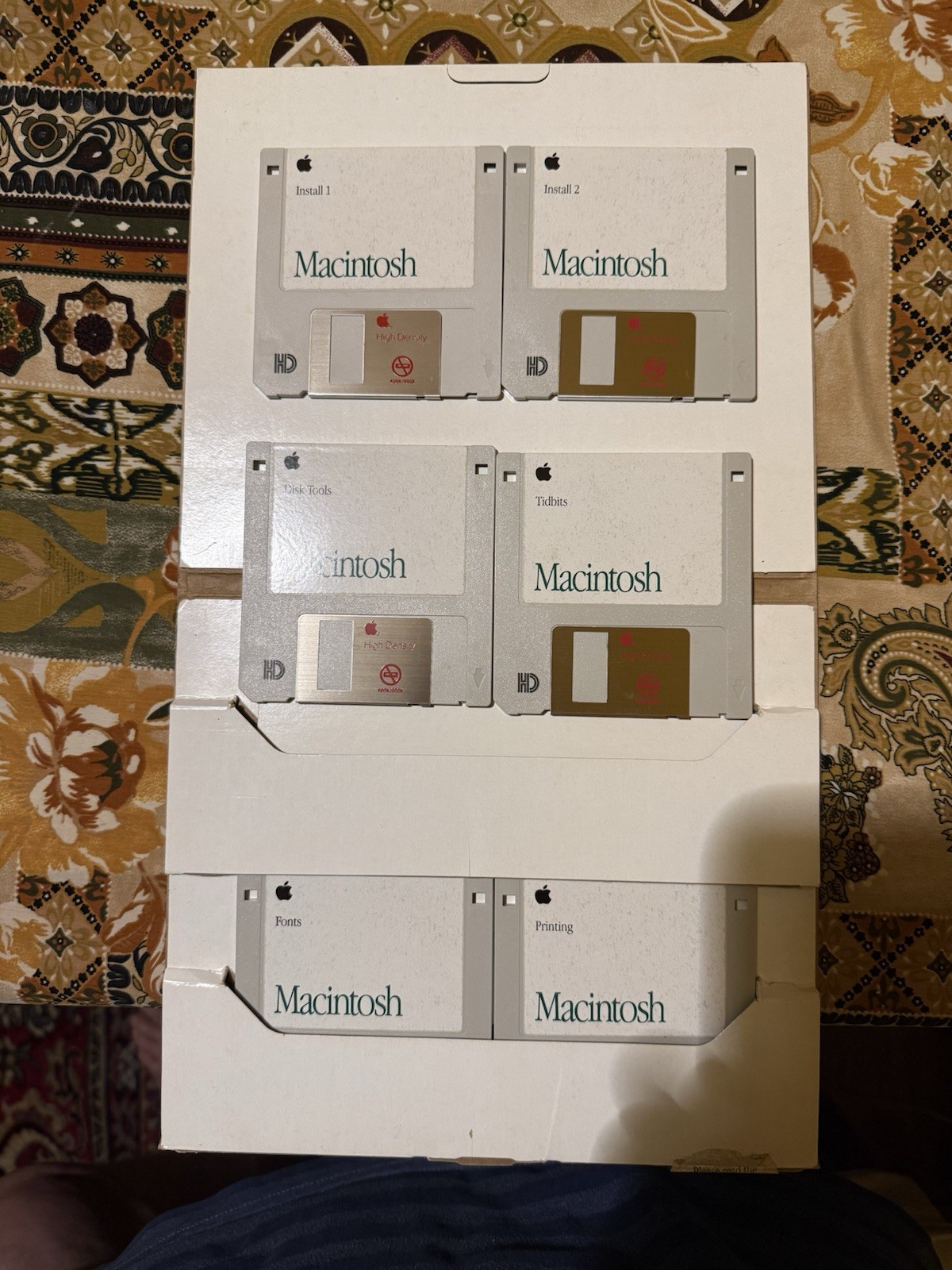 Apple Macintosh System Disks Floppy 3.5″ Operating System English