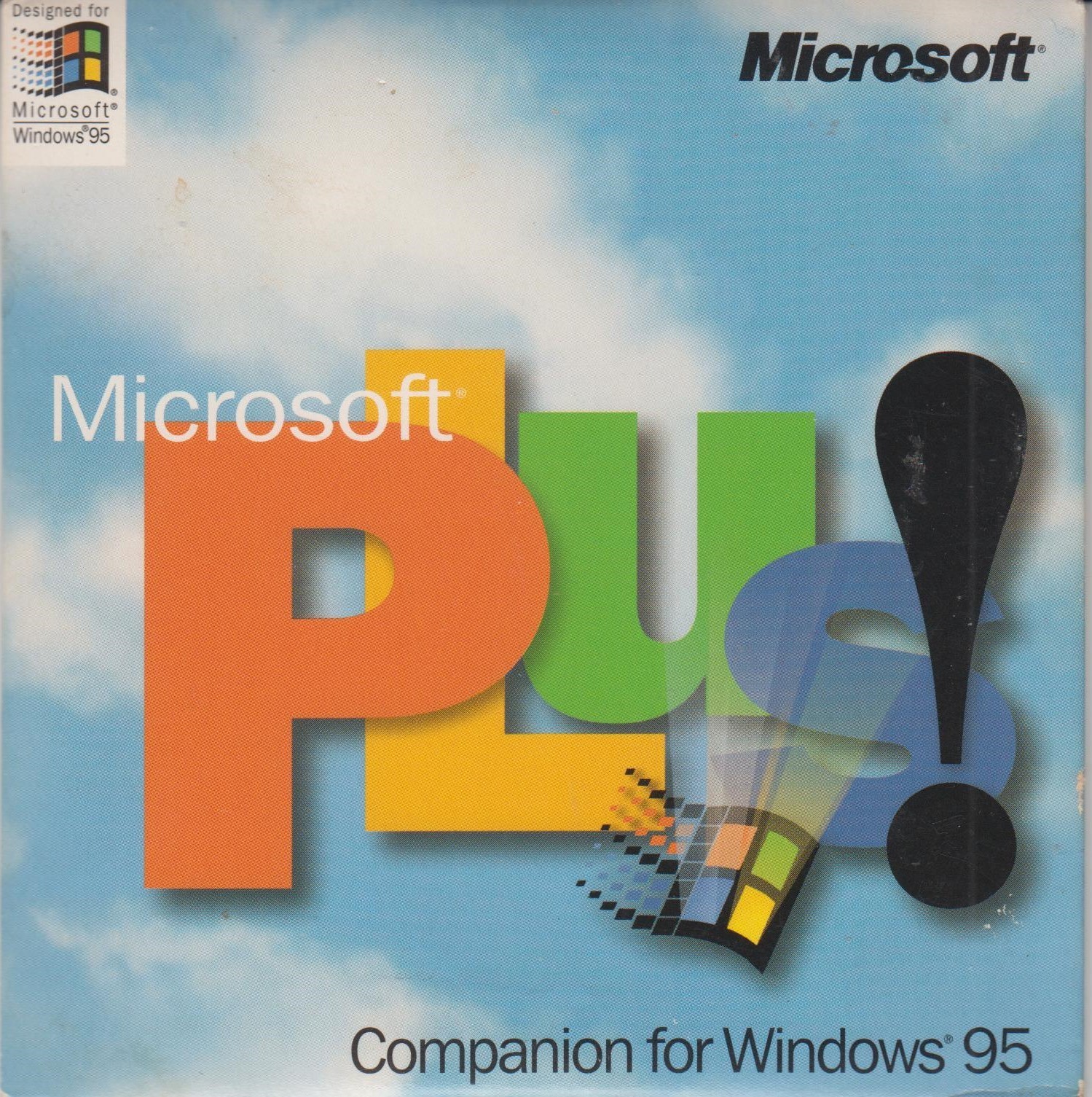 Microsoft Plus! Companion for Windows 95 CD w/ Key – Vintage Software