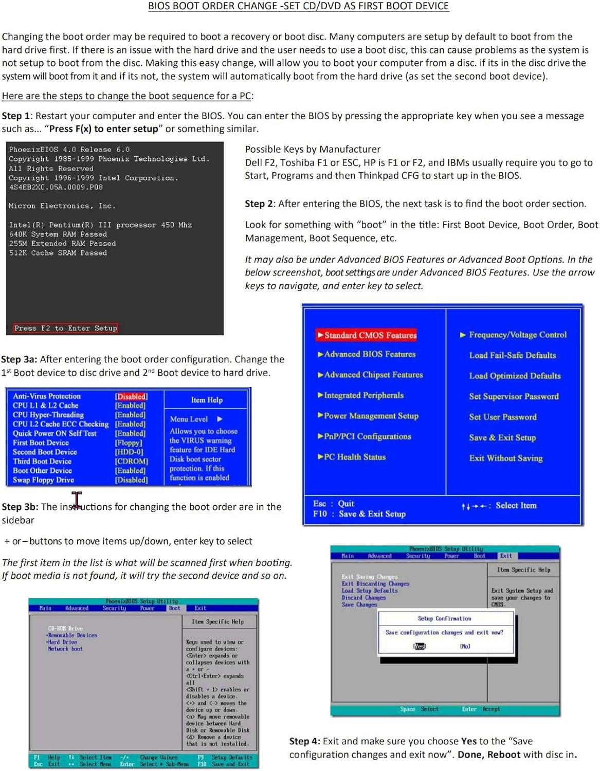 Win 11 Compatible Install, Repair & Recovery – Home & Pro Edition -64Bit Only