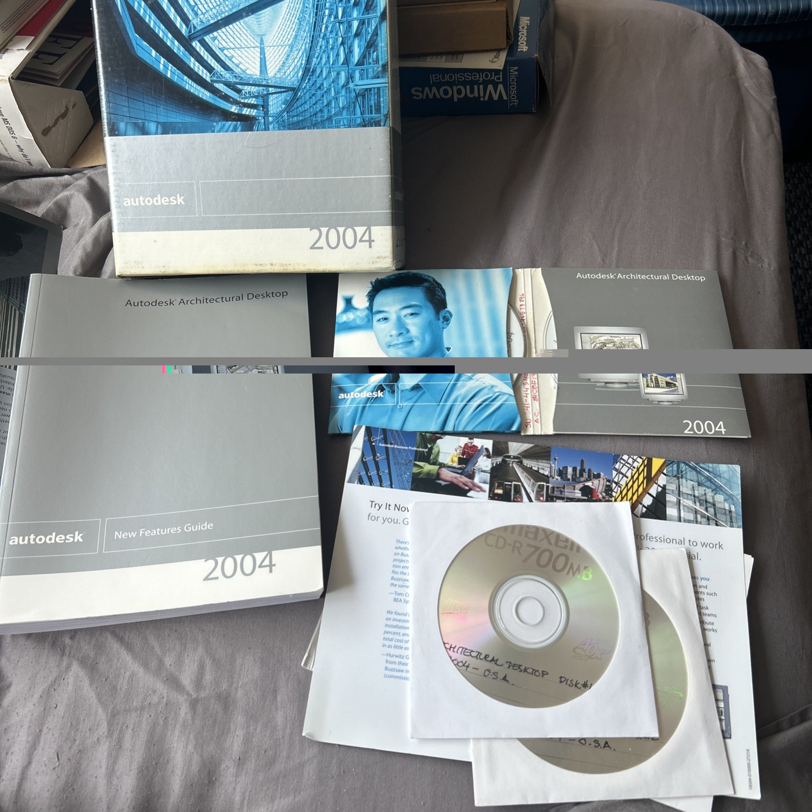 2004 Auto desk Architectural Desktop Software & License – H24