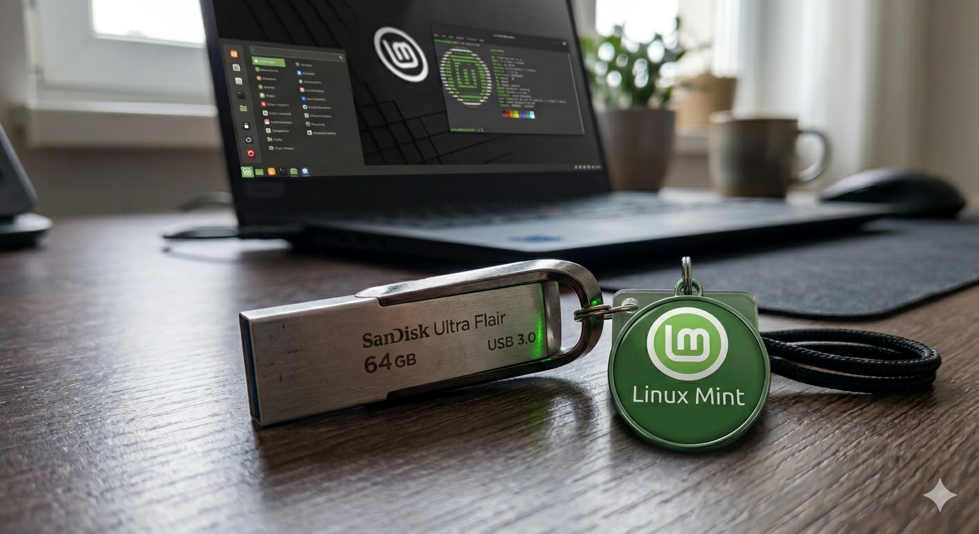 Linux Mint On 64GB USB Drive – General purpose Linux