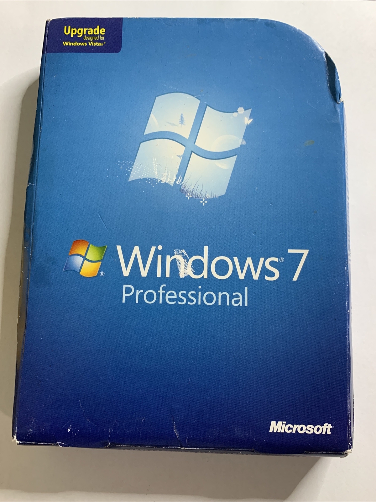 Microsoft Windows 7 Professional Upgrade 32 & 64 Bit DVDs RETAIL BOX