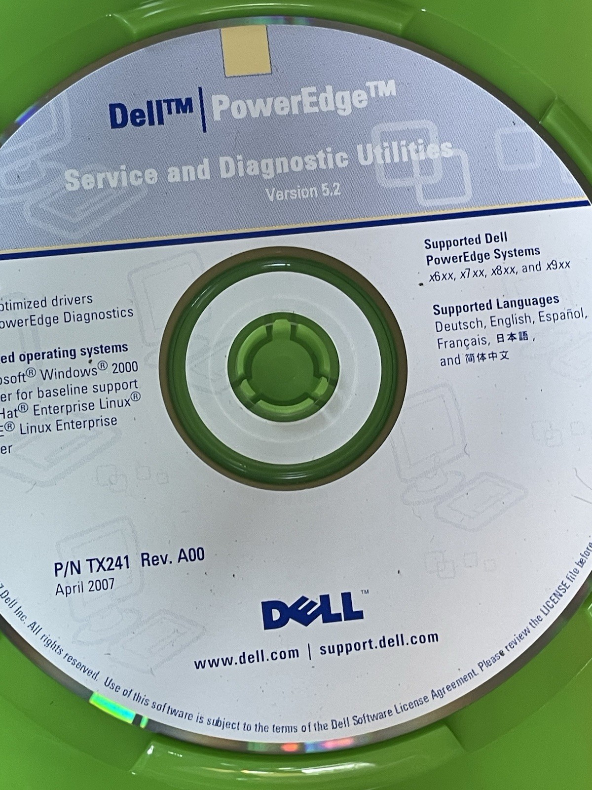 Dell Server Software Pack Vintage