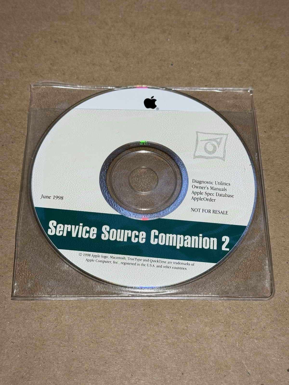 Apple Service Companion 2 Diagnostics – June 1998