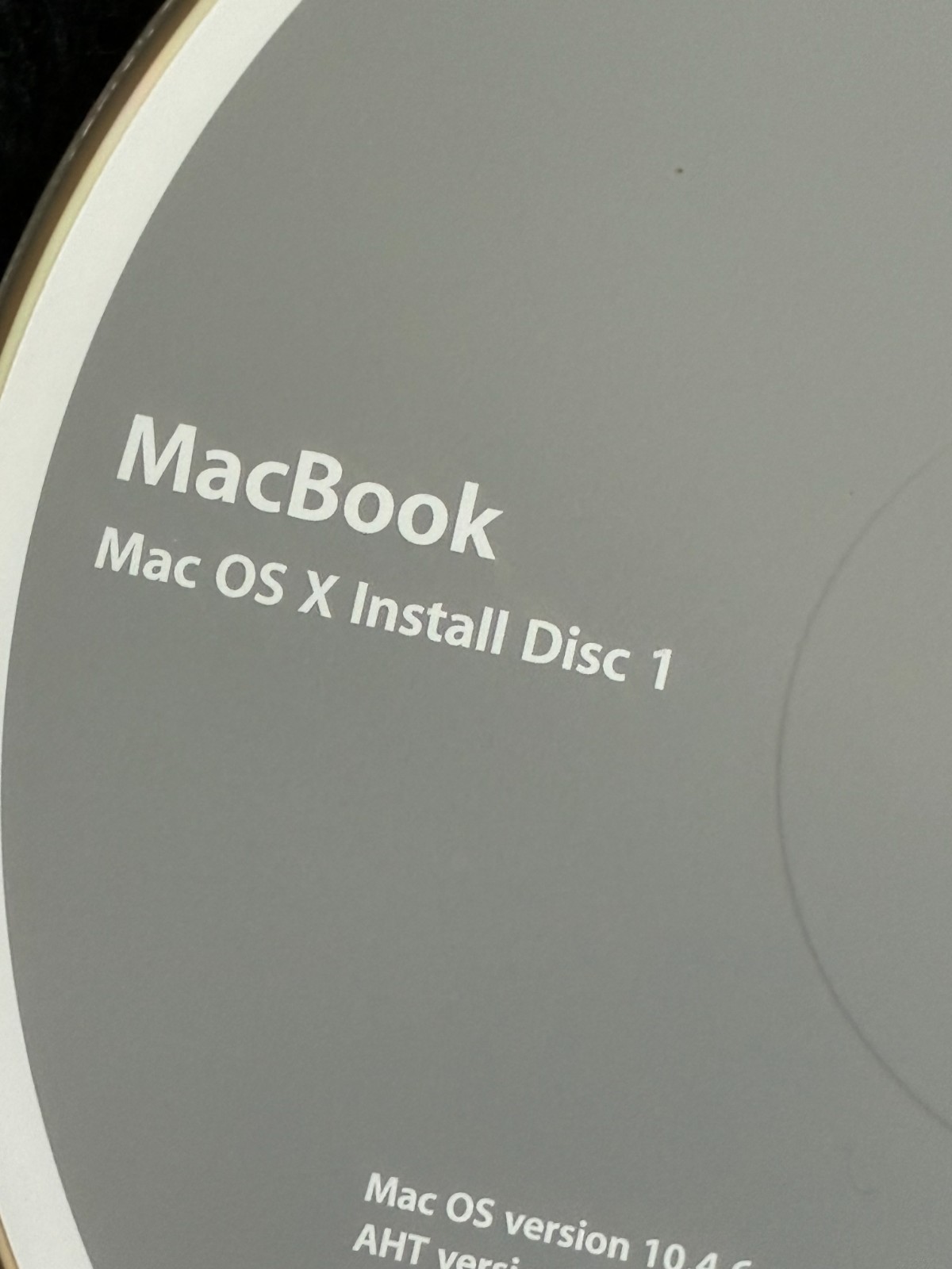 MacBook Pro OS X Install Disc 1 & 2