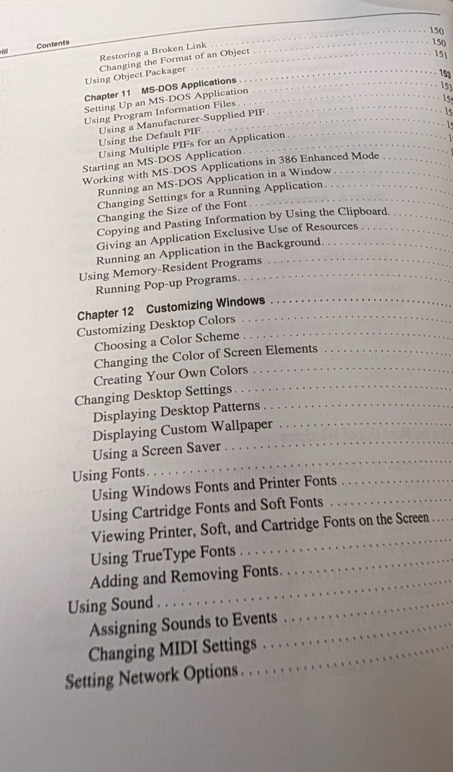 Vintage Microsoft Windows 3.1 User’s Guide Excellent Condition