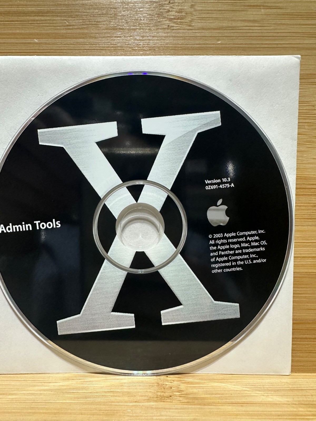 Apple Mac OS X Server 10.3 Panther Unlimited Clients, Activation Key M9236Z/A