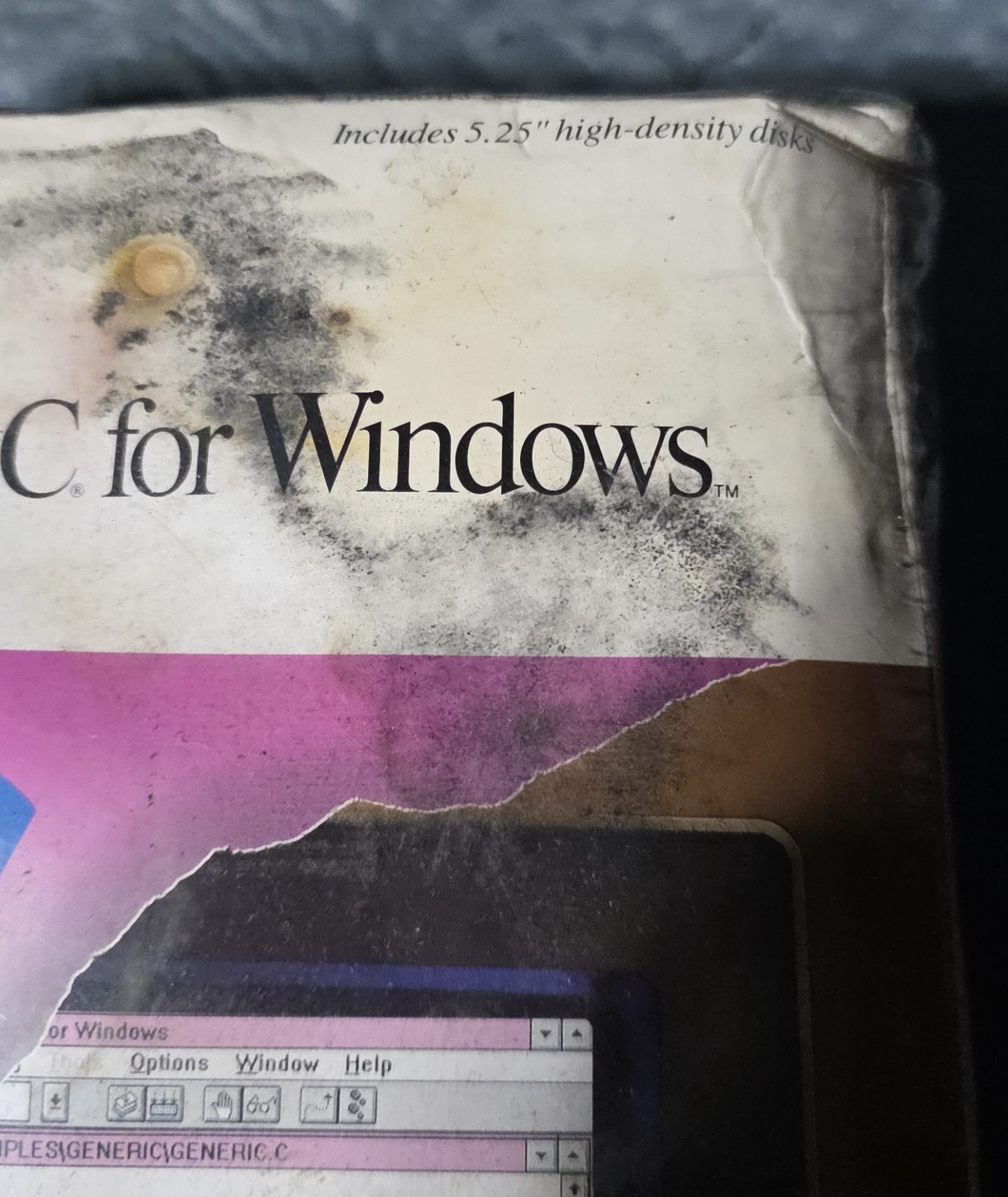 NOS 1991 Microsoft Quick C for Windows on 5.25” disks SEALED RARE!