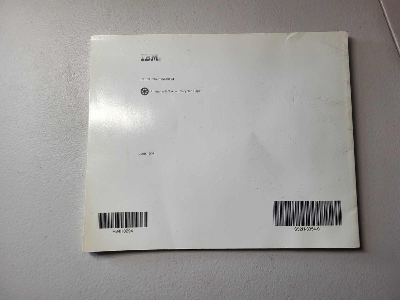 IBM PC 330 350 6577 6587 User’s Guide Manual Very Good Free Shipping