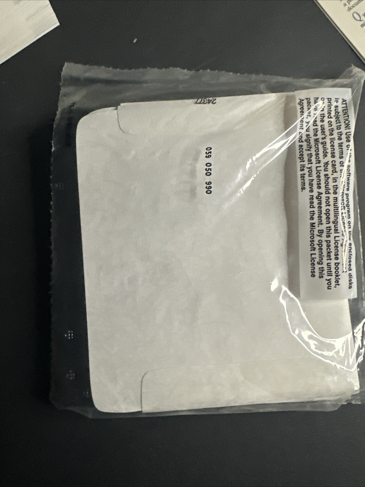 Microsoft Word For Windows 2.0 1991 Complete SealedFloppy 5.25 #R5